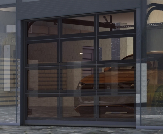 Панорамные ворота Алютех AluPro в Горячем Ключе