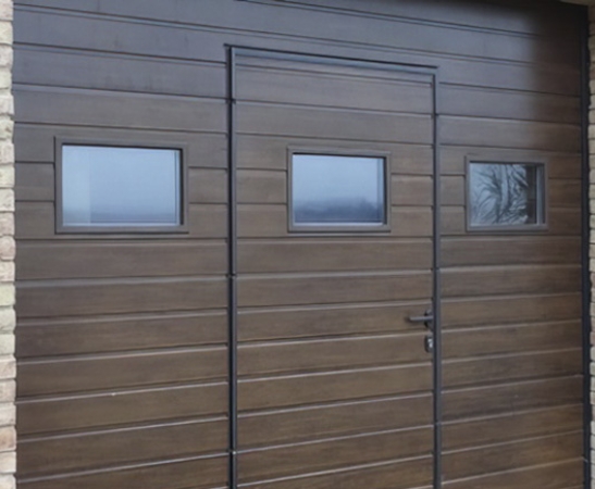 Ворота с окнами в Горячем Ключе