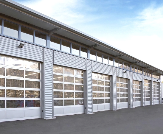 Панорамные ворота в Горячем Ключе