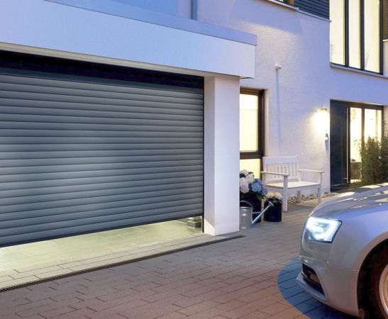 Ворота из роллетного профиля в Горячем Ключе